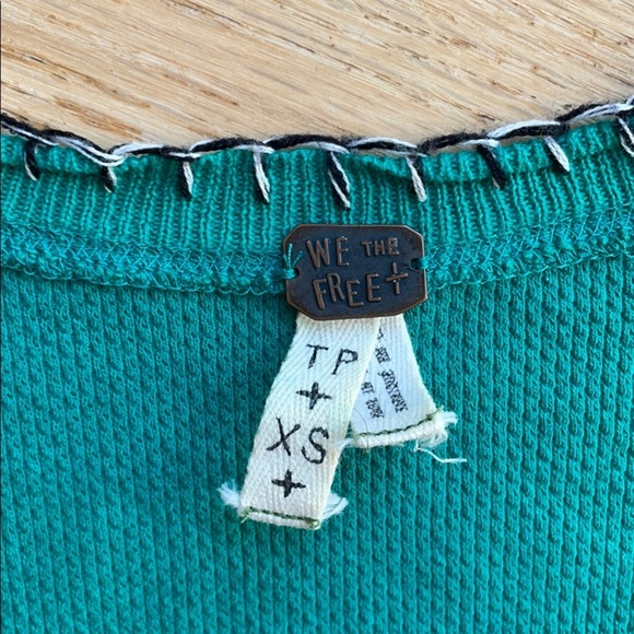 We the Free top - Money Maker Emerald Thermal Top - Picture 3 of 7